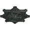 Ekena Millwork Antilles Ceiling Medallion (Fits Canopies up to 6"), 38 1/4"OD x 1 1/2"P, Painted Turtle Crackle CM38ANPTC - alternate 2